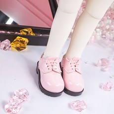 구체관절인형 신발 둥근코 단화 26cm USD 도리스돌30, 핑크 (신발만 인형없음), 1개