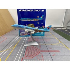 YY Wings Herpa 模具 金屬 大韓航空 Korean B747-8 HL7630 1:400 飛機模型, 正常版