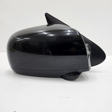 현대 싼타페 CM 조수석 7판 검정색 사이드미러 백미러