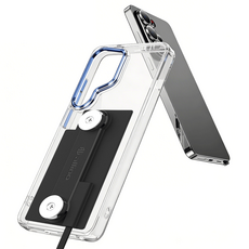 알리노 메탈 프리미엄 젤하드 딱판 충전패드 케이스, 갤럭시 S25, 투명