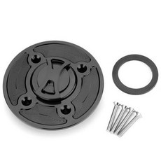 Bmw S1000rr/s1000r改裝快拆油箱蓋鎖加油蓋，快速拆卸，多色可選，提升愛車外觀, 黑色, 1個