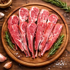 스위프트 양고기 양갈비 숄더랙 캠핑 홈파티 대용량, 1개, 500g