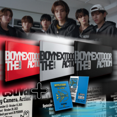 (3종세트+위버스) 보넥도 앨범 보이넥스트도어 미니5집 The Action 더액션 일반반, 3종세트+위버스