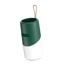 無線藍牙音箱 RGB燈 戶外便攜 TWS互聯 可插卡, 綠色