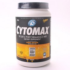 CYTOSPORT Cytomax運動補給粉 清爽柳橙口味, 2.04kg, 1罐