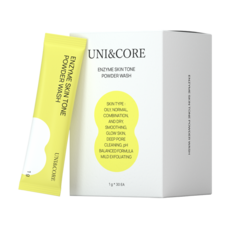 유니앤코어 엔자임 스킨 톤 파우더 워시 1g 30개 (비타씨 파우더 워시 1g 5개 추가), 30g, 3개