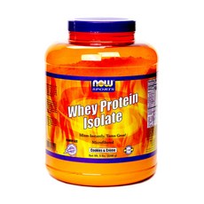 now 分離乳清蛋白粉, Cookies&Creme, 2.268kg, 1罐