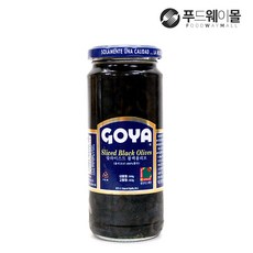 고야 슬라이스드 블랙 올리브 절임, 344g, 1개