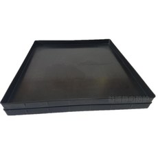오븐 바스켓 베이킹 바구니 비접착 솔리드 테플론 오븐용, 블랙 정전기 방지 550x370x42 미끄럼