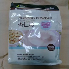 健康時代 杏仁粉 500公克 無加糖 無香料 原豆杏仁, 1個