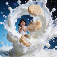 365일 어린이 건강 간식 수제 유과 5장, 5개, 80g