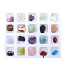 암석 광물 과학 관찰 교보재 천연 보석 20개 방과후수업 실험과학 지구과학