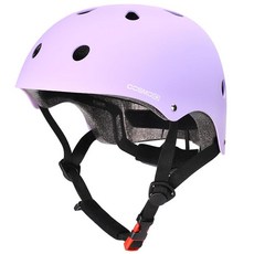 자전거 스쿠터 롤러 스케이트 인라인 스케이팅 롤러블레이드용 헬멧 스쿠터용 조절 가능 및 멀티 스포츠 성인 청소년용 3가지 사이즈 (퍼플 라지)145338, 퍼플