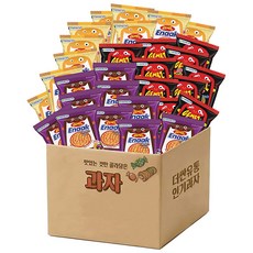 게메즈 에낙 3종 혼합 스파이시 치킨맛 스모크바베큐 30개입 개별포장, 1세트, 440g