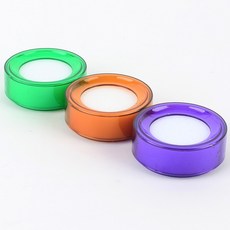 사무용 원형 해면기 지폐 돈 세는 스펀지 핑거볼 손가락 물묻히는 사무용품