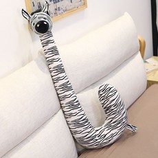 휴대폰 베개 거치대 유튜브시청 인싸템 U자형 핸드폰거치 회색 인형받침대 거치목베개 필로우, 얼룩말
