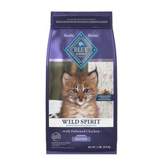 BlueBuffalo, 1個, 藍摯-幼貓雞肉2磅, 900g, 雞