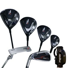 MEGA MAX STORM 高爾夫球桿套組，包含球袋，輕鬆上手享受揮桿樂趣