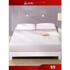 원룸 1인용 3단 접이식 매트리스 토퍼 바닥 침대 겸용, 2. 화이트, 120x200cm