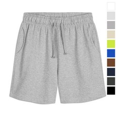 남녀공용 무지 4부 밴딩 반바지 (MU148)