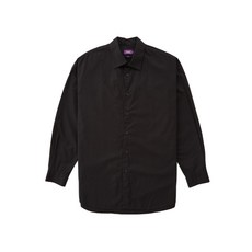 STCO 바이오 워싱 캐주얼 셔츠_블랙 오버핏 SDSTC18OSB