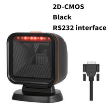 슈퍼마켓용 2D 전방향 QR 코드 데스크탑 바코드 리더 자동 감지 데이터 매트릭스 PDF417 스캐너, 11) EV-X9003-RS232, 1개