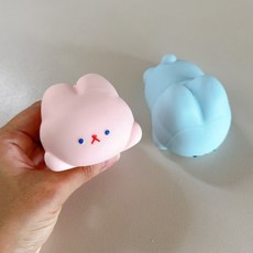 플유 토끼 말랑이 랜덤 1개 스트레스볼 쫀득 모찌 친구들, 상세페이지 참조