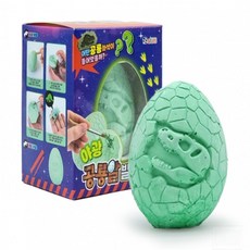 야광 공룡알 공룡뼈 발굴키트, 1개