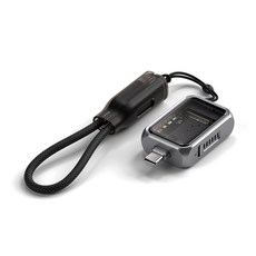 사테치 M.2 2230 NVMe 미니 SSD C타입 인클로저 케이스, 스페이스 그레이