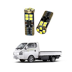 제이오스토어 포터 LED번호판등 2p 자동차번호판등 LED번호등 LED번호판램프 T10