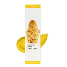 자연이랑 컬러 트리트먼트 60ml_옐로우(2개), 옐로우, 2개