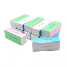 샘코스 스폰지 사포 손톱 연마 스폰지 네일 케어 4면 12개 세트 버퍼 블록 고발포 소재 광택 처리 간단한 홈케어 손가락 관리 매니큐어 사전 준비 일상 유지 관리 가정용 선물 관