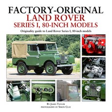 (영문도서) Factory-Original Land Rover Series 1 80-Inch Models Hardcover, Herridge & Sons, English, 9781906133900
