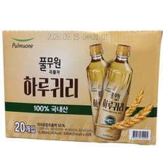 풀무원 하루귀리, 20개, 500ml