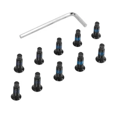 Ninebot MAX G2 G65 G30 F40 P100S 프론트 포크 튜브 폴 나사 용 렌치 전기 스쿠터가있는, 02 10pc