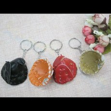 축구 가방 펜던트 플라스틱 축구공 키체인 작은 장식품 스포츠 광고 기념품 키링 선물 20 개