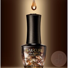 Bandi 鑽石能量硬甲油 平衡劑 乾燥劑 固定劑 接合劑, 1個, 黑瓶_適合薄+易斷裂