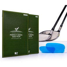 퍼펙트 스윙 장타 필름 6매입 버디 비거리 헤드보호 스티커 골린이 골프 필름 용품, 우드용 1세트, 1개