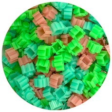 디폼블럭8mm 1kg 5600개, G52_8mm디폼블럭_바둑이(검+흰)(1kg), 1개