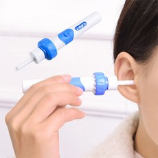 電動吸耳器 2.5cm安全長度 柔軟耳勺吸頭 掏耳朵清潔神器 挖耳垢 A10406, 1個