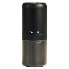 전동 무선 커피 그라인더 자동 휴대용 원두 그라인더 가정용 분쇄기 에스프레소, 블랙