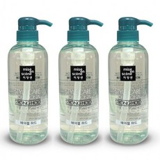미쟝센 스타일케어 스트롱 홀드 헤어젤 하드 숏커트용 500ml 3개, 1개, 1ml