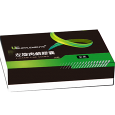 UrSUPPLEMENTS 液態左旋肉鹼膠囊, 1個, 30份