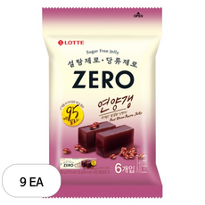 롯데제로 연양갱 50g, 300g, 9개
