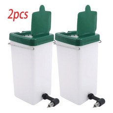 토끼 물 디스펜서 마시는 피더 분수 자동 음주 장비 애완 동물, 1개, 2. 2pcs Green 1000ml