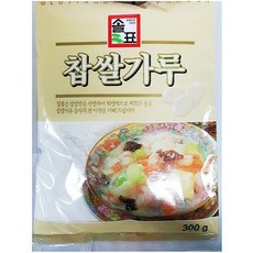 찹쌀가루(솔표 300g), 300g, 1