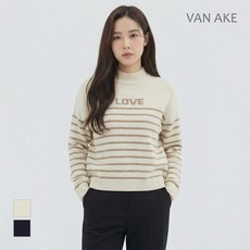 [반에이크] LOVE ST패턴 니트_VB32KTQ316Z