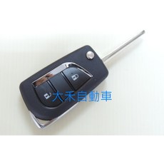 TOYOTA 2鍵 晶片 折疊鑰匙, 1個