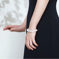 버드건강스토아 원석하울라이트 6mm 건강 팔찌, 1개