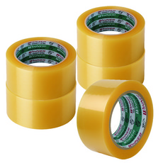 금성 K&T 박스테이프 중포장 48mm x 40M, 투명, 5개